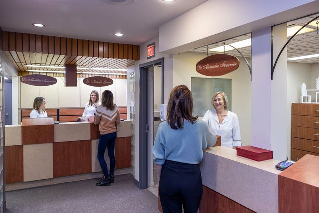 Clinic reception